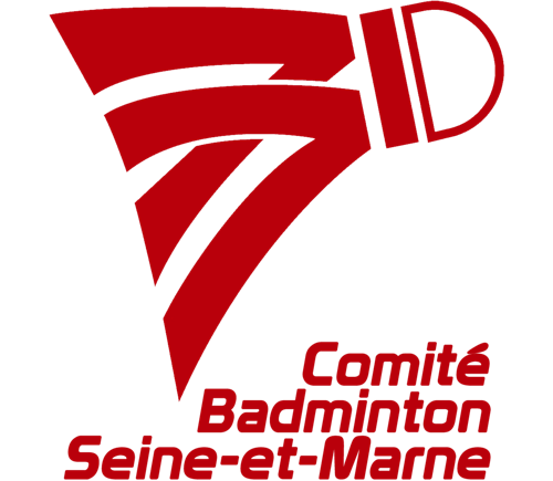 logo officiel du Comité Départemental de la Seine-et-Marne de Badminton