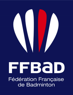 logo officiel de la Fédération Française de Badminton