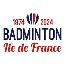 logo officiel de la Ligue Ile de France de Badminton