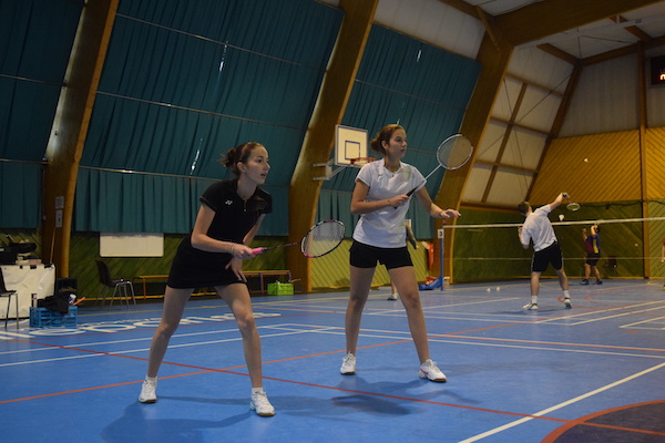 photo d'un troisième match de badminton au cours d'ne édition d'un BadTour